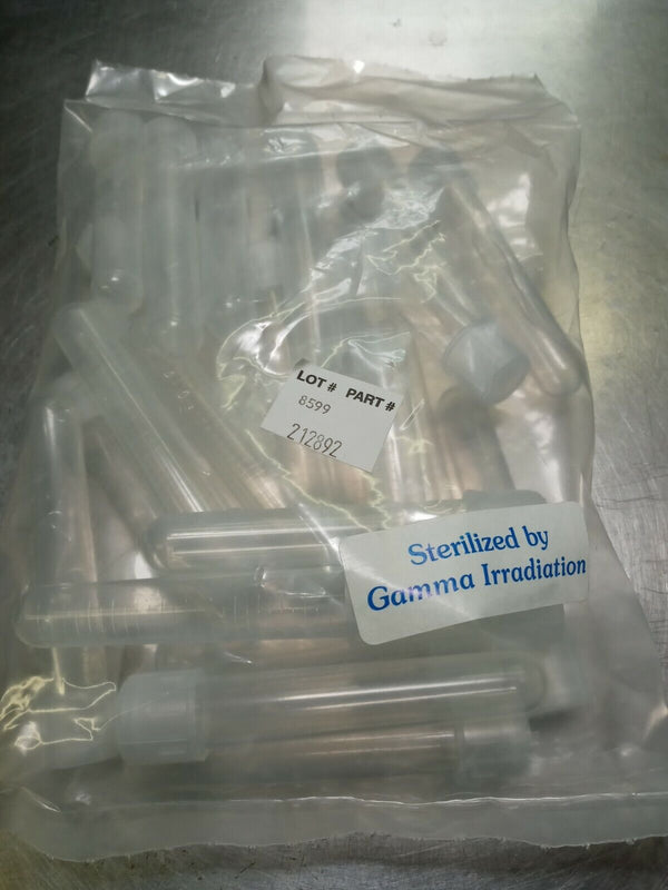 Unbranded Centrifuge Test Tube 15 mL Sterile Polypropylene with Cap Pack of 25