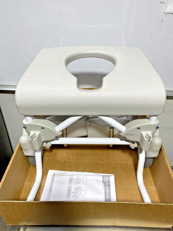 ETAC Swift Mobile Tilt Shower, Flexible propelled shower commode chair