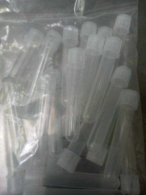 Unbranded Centrifuge Test Tube 15 mL Sterile Polypropylene with Cap Pack of 25