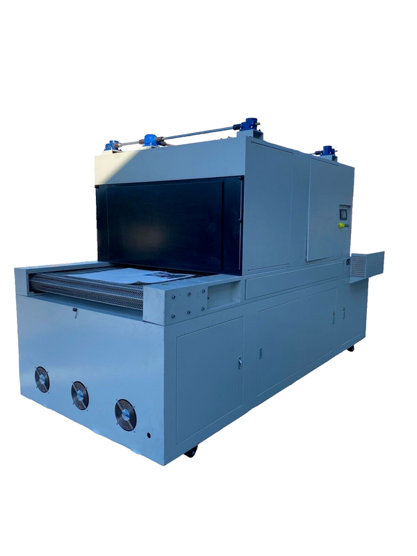 UVLED Curing System with  chain Conveyor Model HTCS-11  67X134X80" 110V, 3 Phase