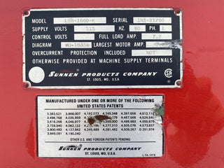 SUNNEN LBB-1660-K Precision Honing Machine