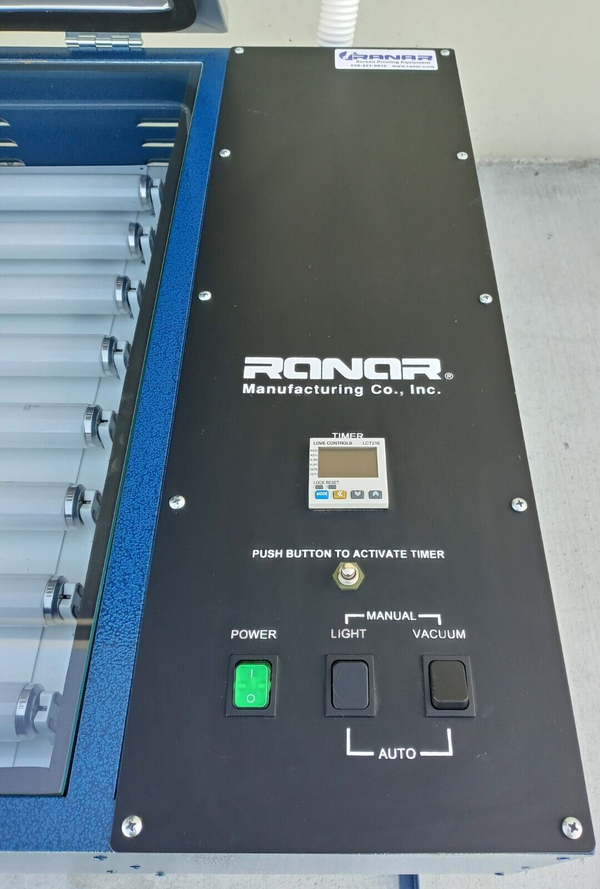 RANAR XPO-2426 UV Fluorescent Light Screen Exposure Unit