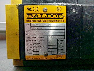 BALDOR BSM80B-275AA Servo Motor