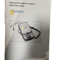 Solmetric PVA-600 PV Analyzer with Irradiance Sensor