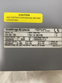 Giddings and Lewis DSA 030-230 Part No.M13005789 120-240Vac 50-60 Hz Servo Drive