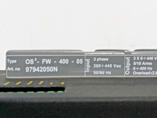 OSAI OS3-FW-400-5 OS-Wire Servo Drive