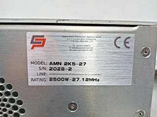 Coaxial Power Systems AMN 2K5-27 RF Controller